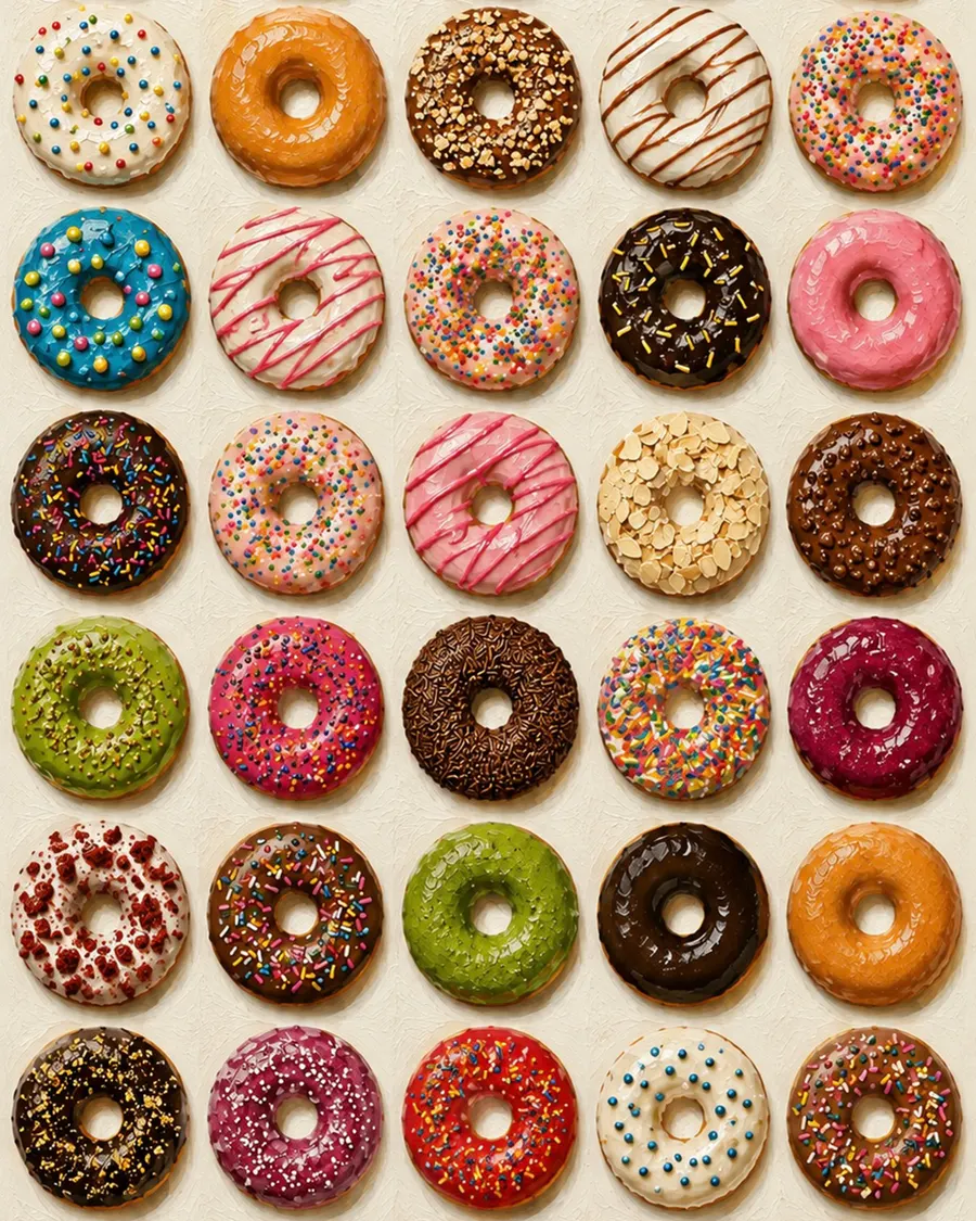 Donas, cuadro terminado