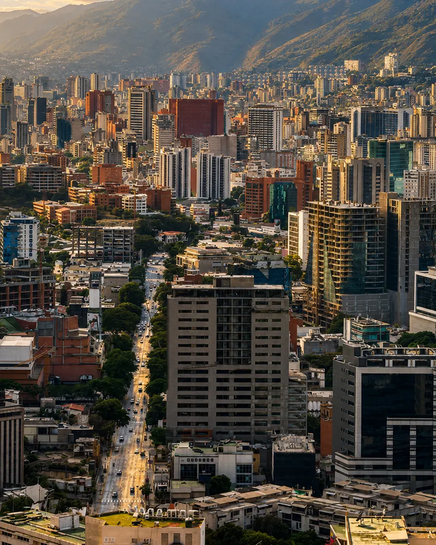 Caracas City, cuadro terminado
