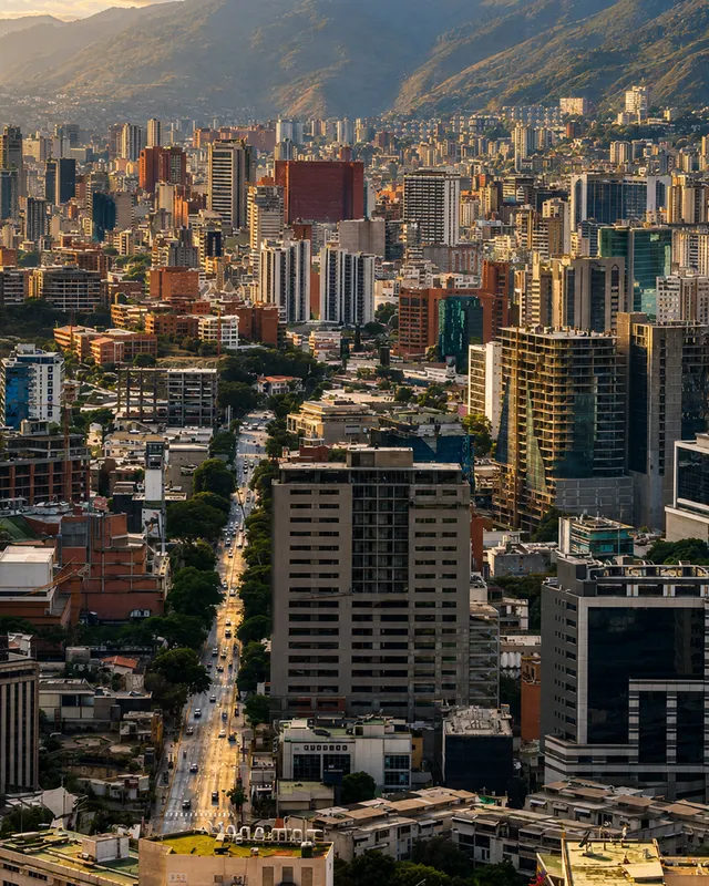 Caracas City, cuadro terminado